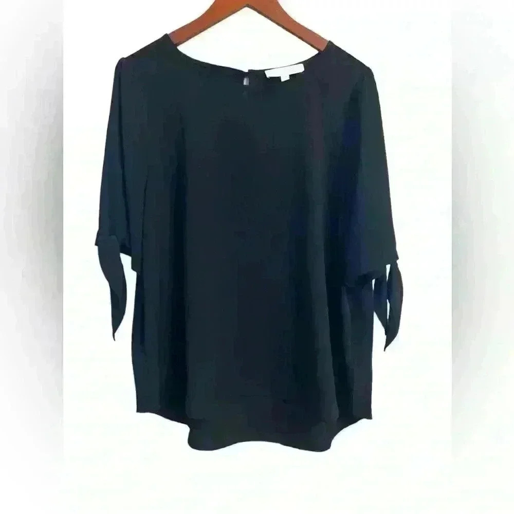 Adyson Parker black lightweight blouse.